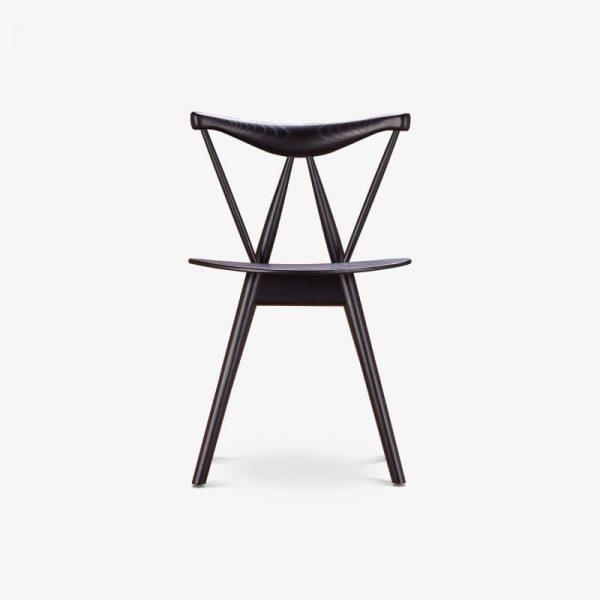 Dining chair with backrest