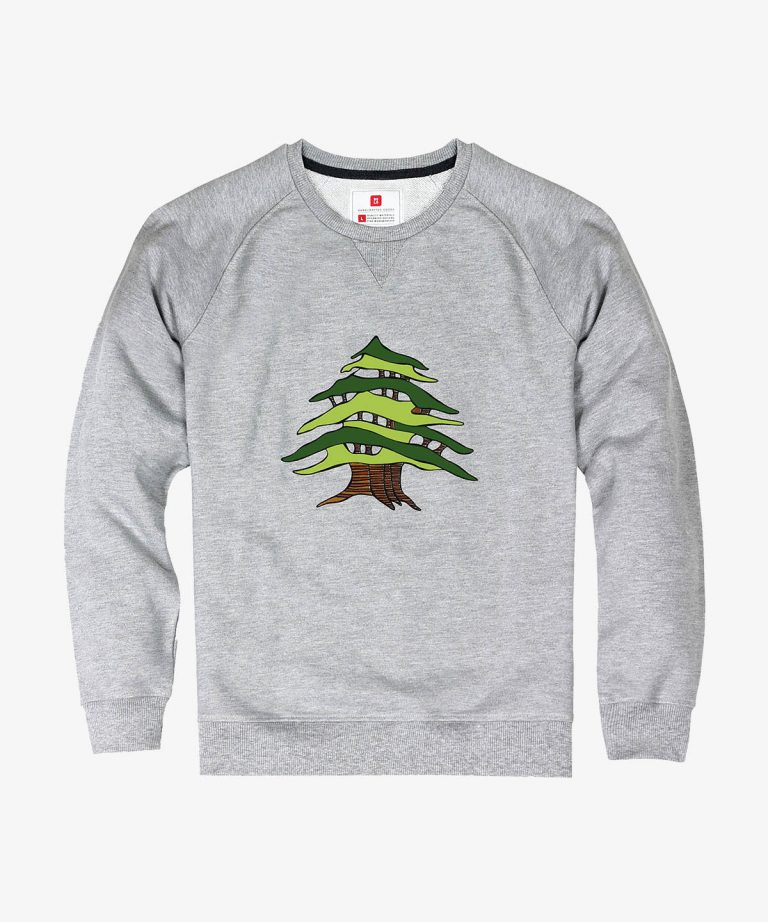 Lebanese Cedar Crewneck Sweatshirt